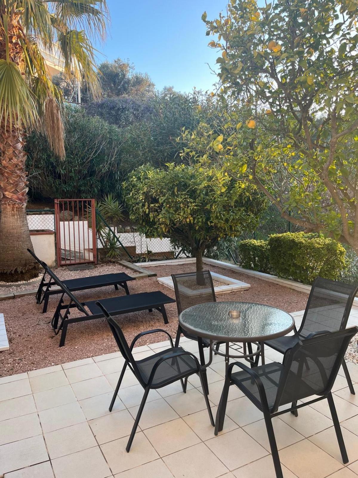 Appartement Duplex Rosas Avec Terrasse Magnifique Jacuzzi Vue Mer Extérieur photo